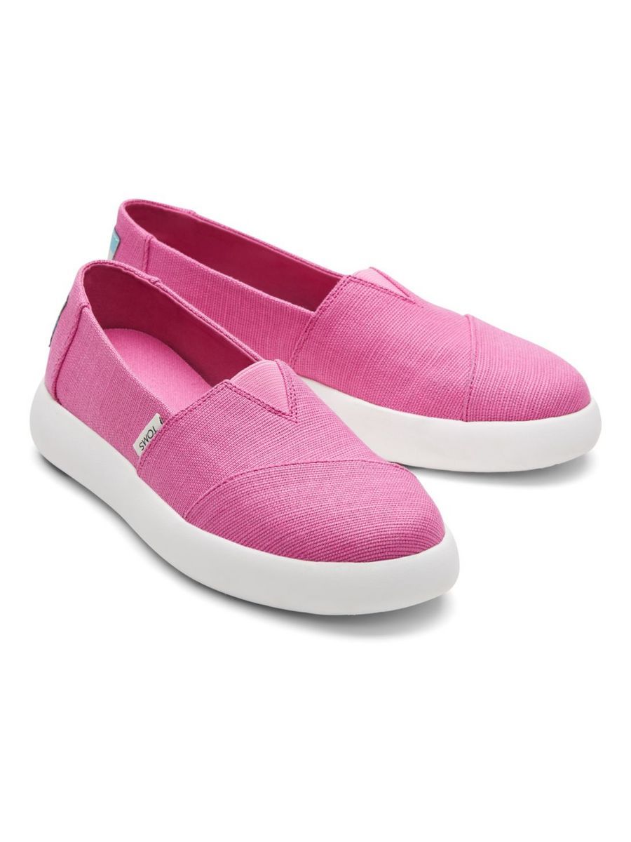 Слипоны женские Toms 10017837 розовые 38.5 EU