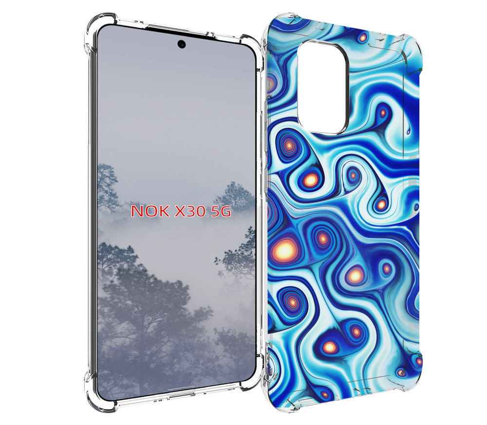 

Чехол MyPads абстрактная-текстура для Nokia X30 5G, Tocco