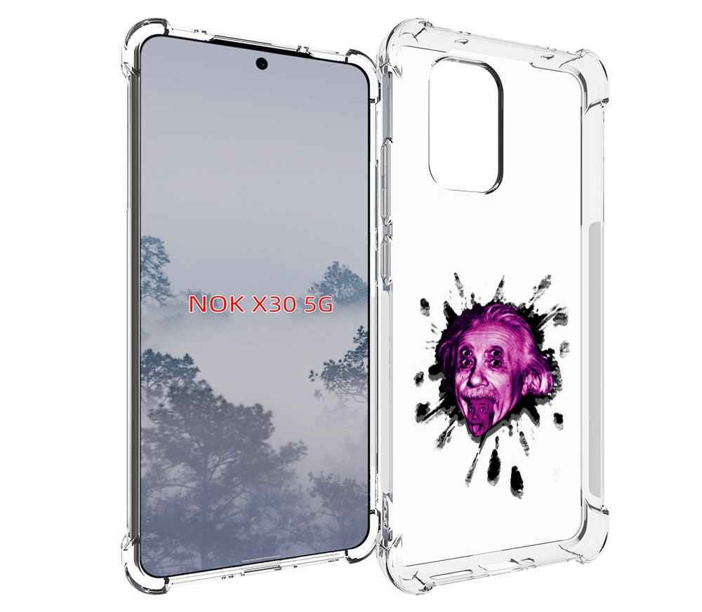 

Чехол MyPads Эйнштейн для Nokia X30 5G, Tocco