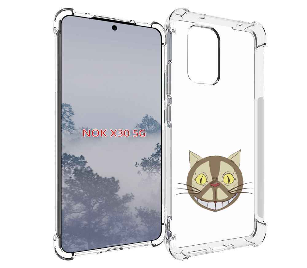 

Чехол MyPads Чеширский кот для Nokia X30 5G, Tocco