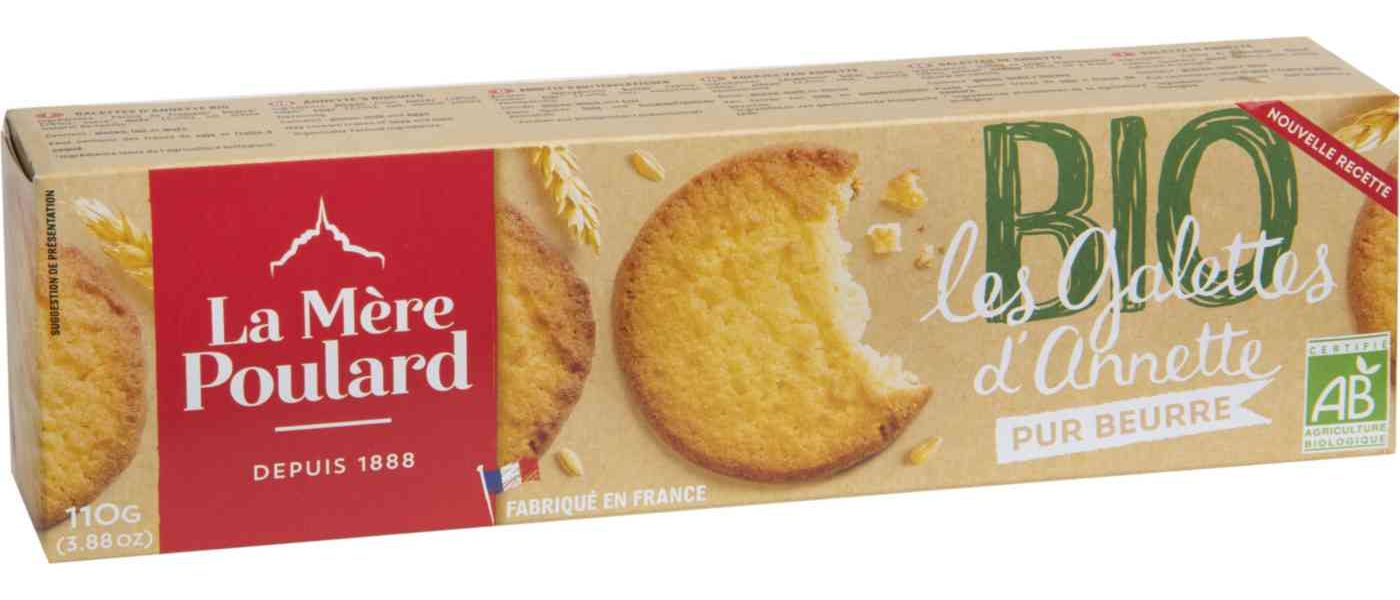 Печенье La Mere Poulard на сливочном масле 110 г