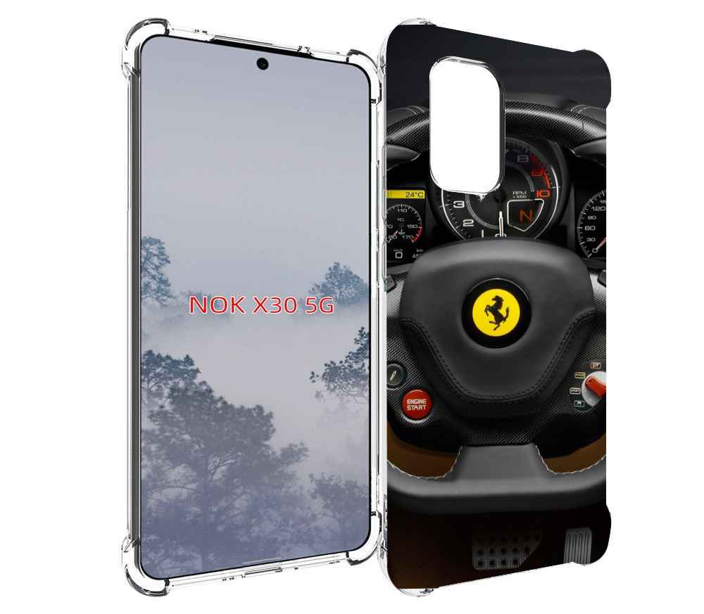 

Чехол MyPads Ферарри для Nokia X30 5G, Tocco