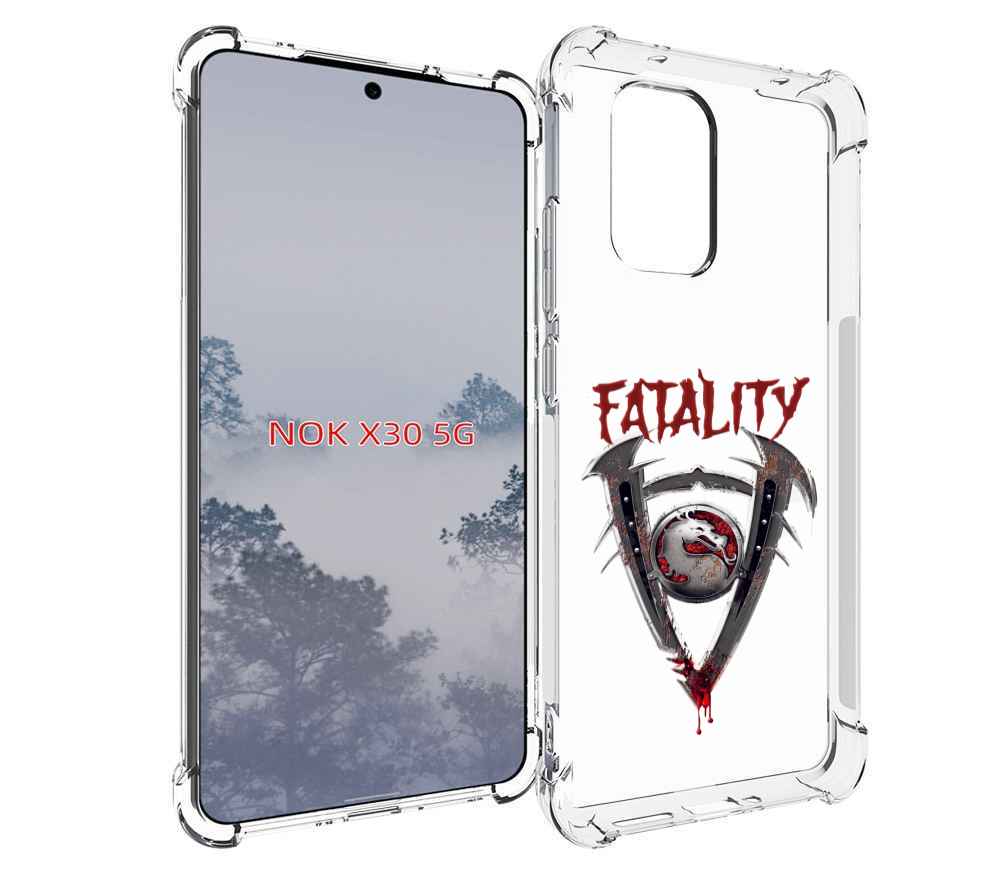 

Чехол MyPads Фаталити мужской для Nokia X30 5G, Tocco