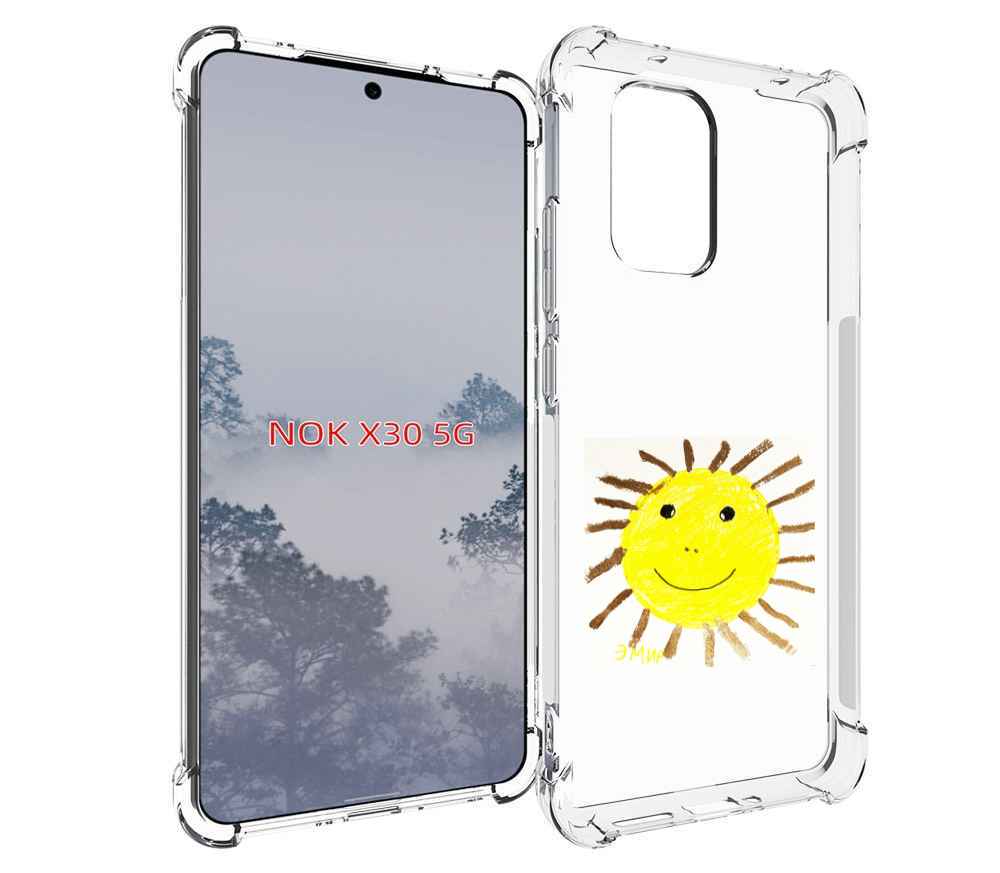 

Чехол MyPads Улыбнись, дурак! Morgenshtern для Nokia X30 5G, Tocco