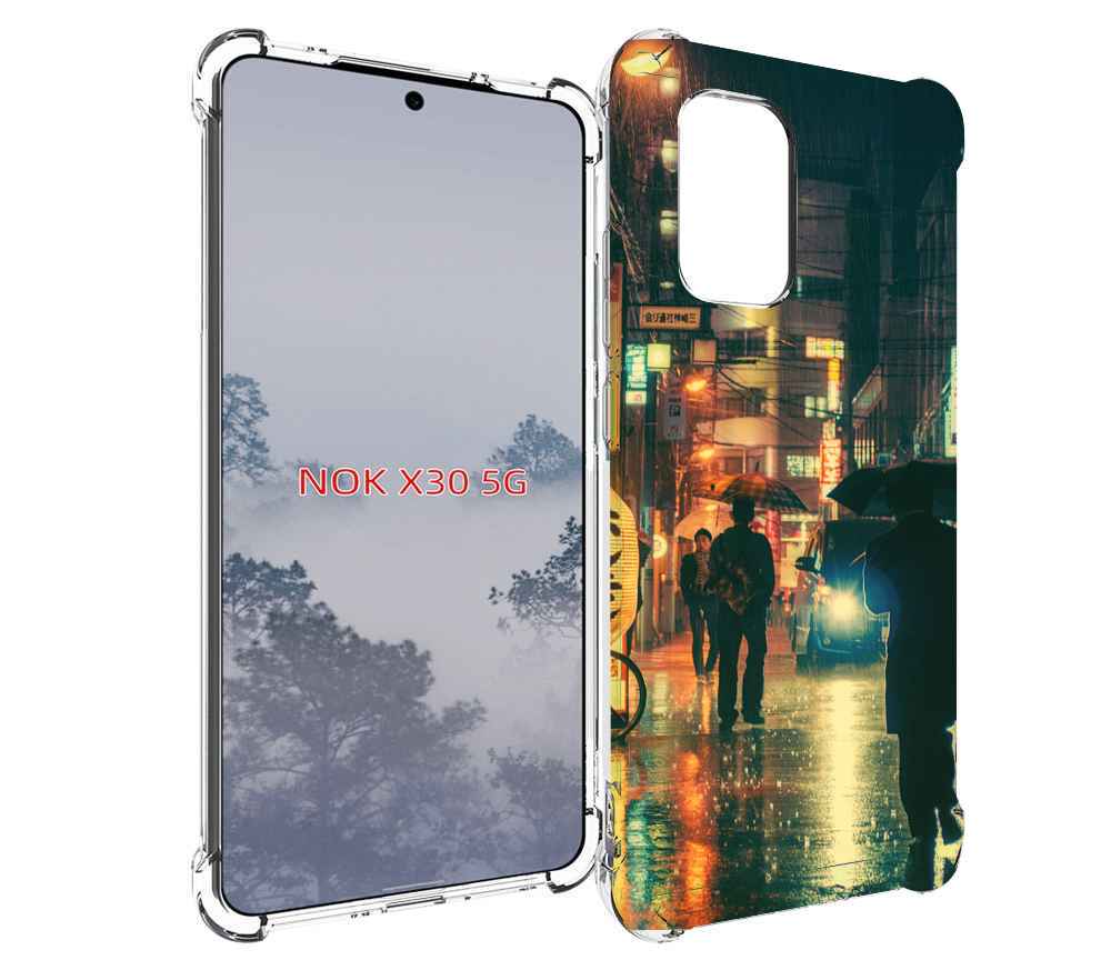 

Чехол MyPads Токио-сеул для Nokia X30 5G, Tocco