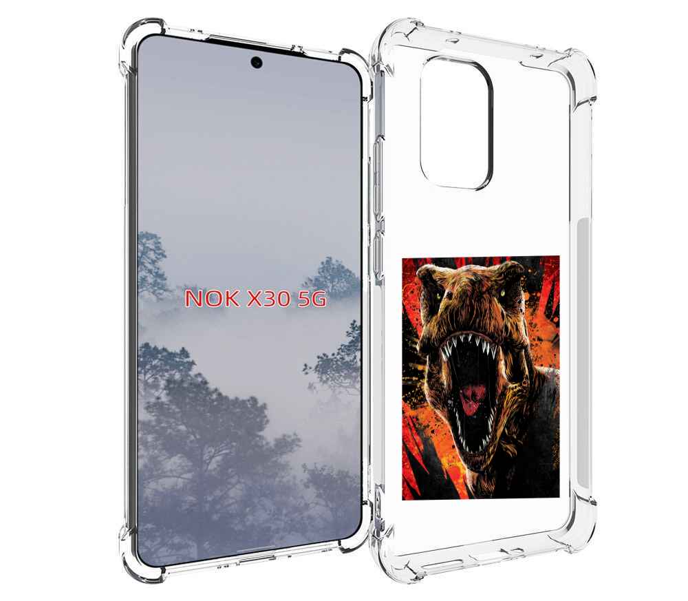 

Чехол MyPads Тиранозавр для Nokia X30 5G, Tocco