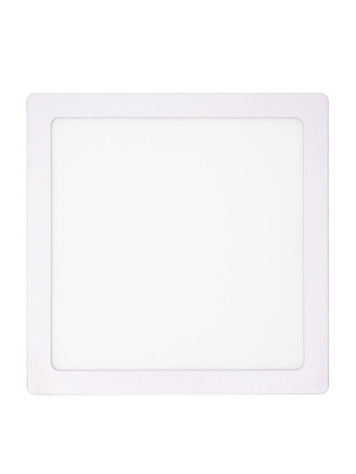 фото Светильник светодиодный накладной белый 702sq-18w-4000k-wh elvan