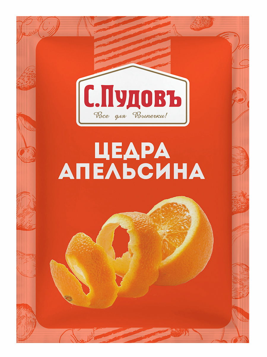 

Цедра апельсина С.Пудов, 10 г