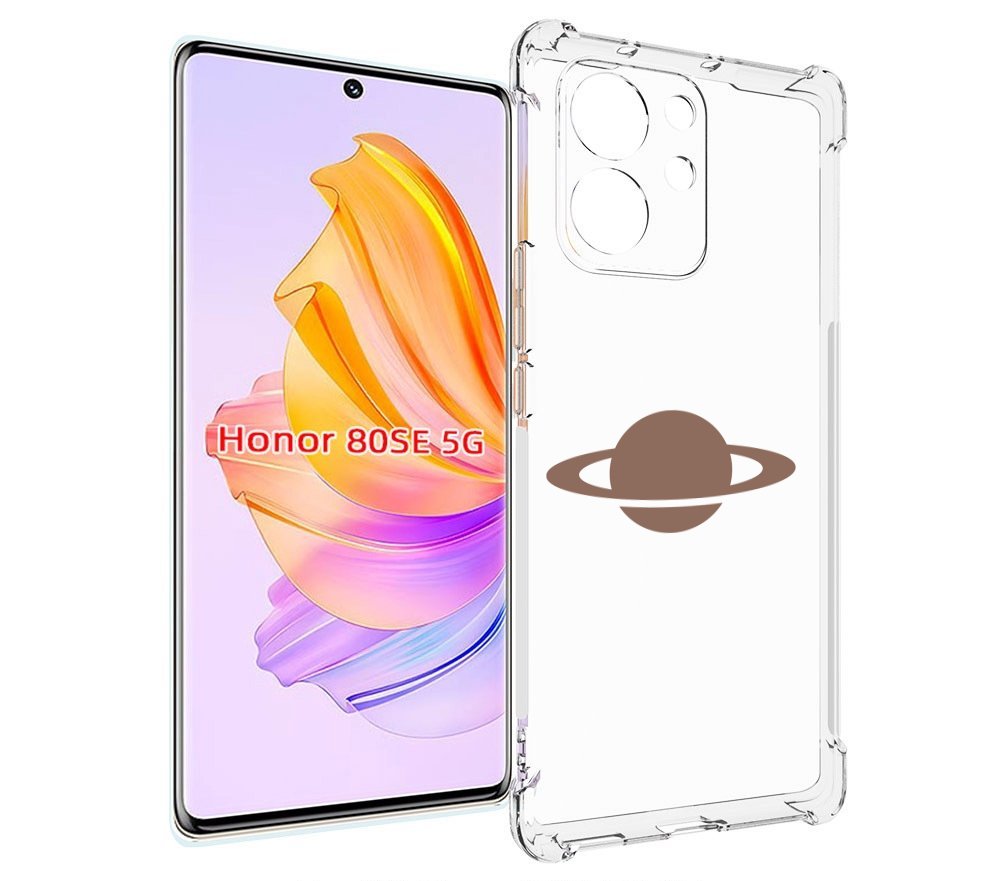 

Чехол MyPads сатурн для Honor 80 SE, Прозрачный, Tocco
