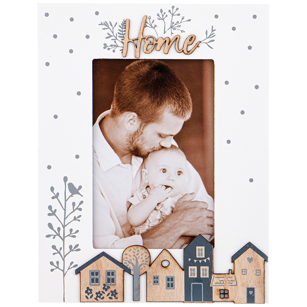 

Фоторамка Lefard Home 17х22х1.7 см, полистоун, Белый
