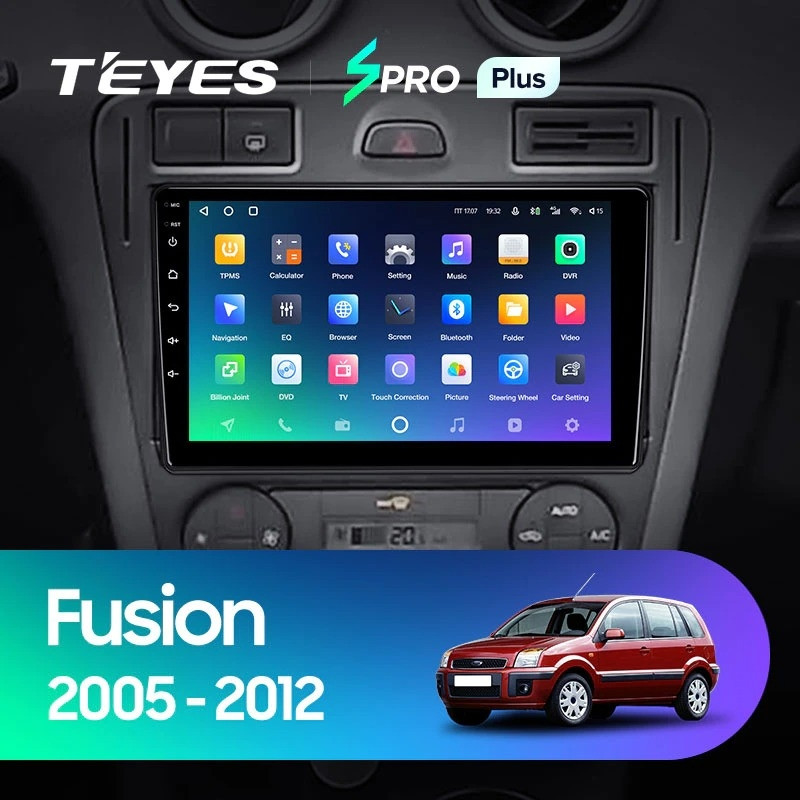 Штатная магнитола Teyes SPRO Plus 432 Ford Fusion 1 2005-2012 3427000₽