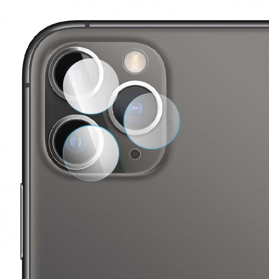 

Защитное стекло для камеры BORASCO для Apple iPhone 11 Pro/11 Pro Max/12 Pro