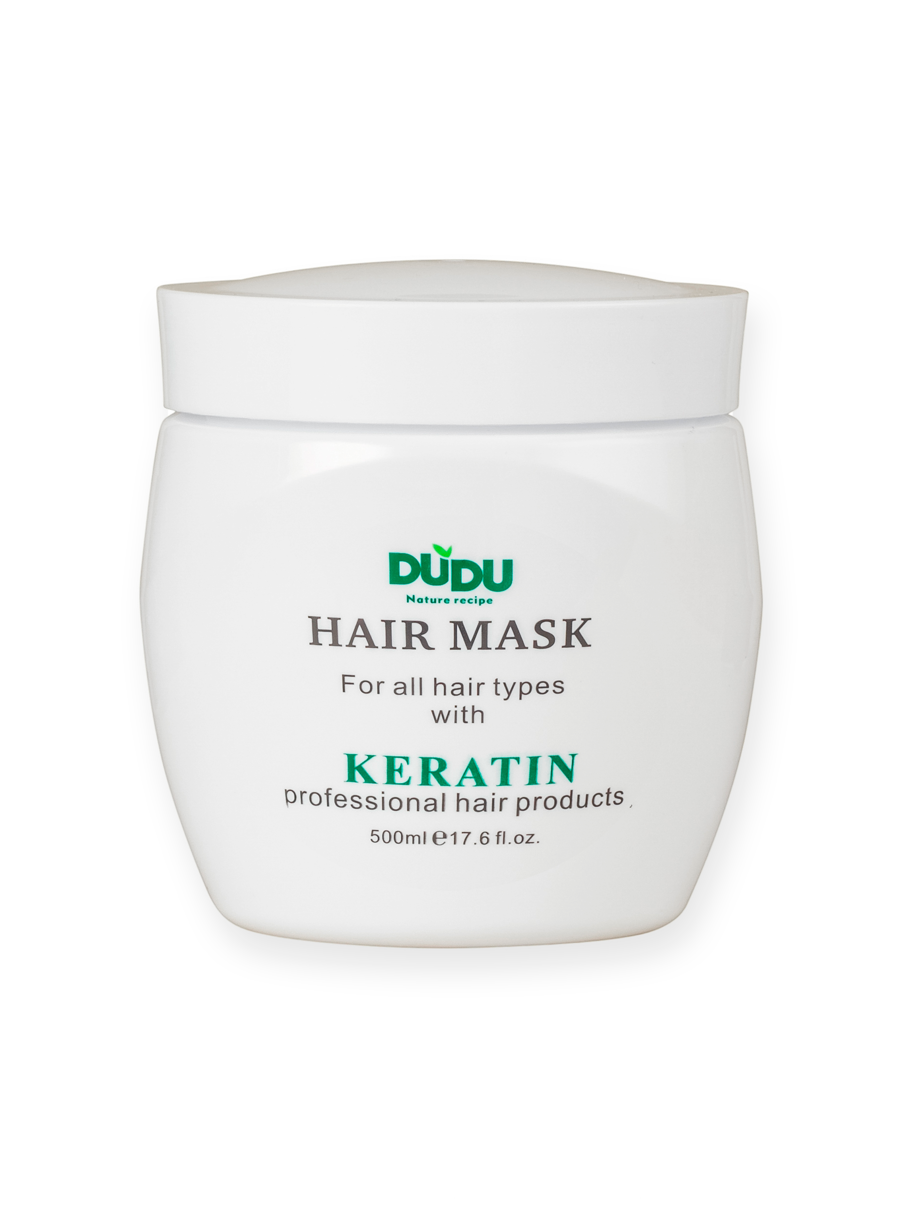 

Маска для волос с кератином DUDU "KERATIN" Professional. 500 мл