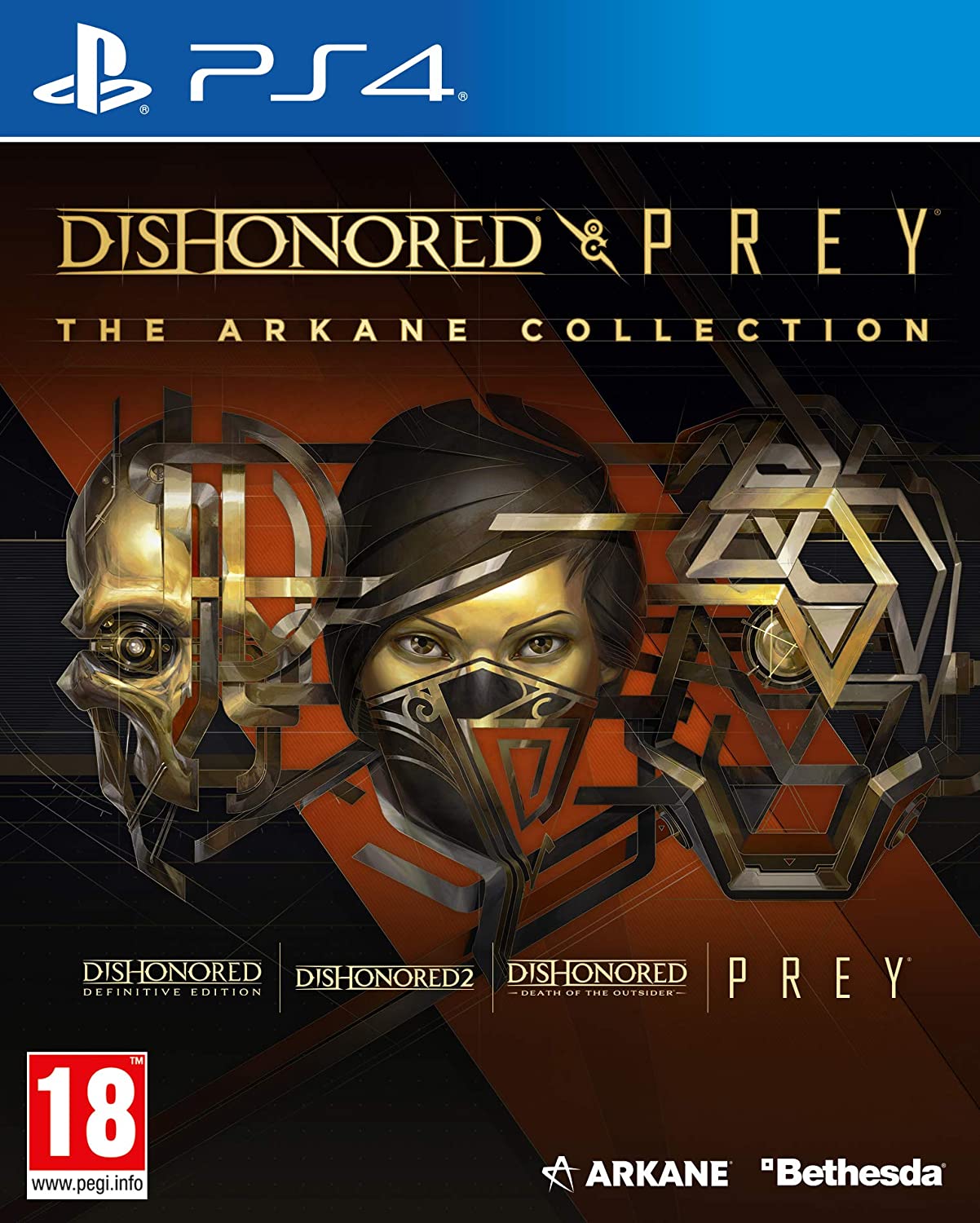 фото Игра dishonored & prey the arkane collection (ps4) bethesda