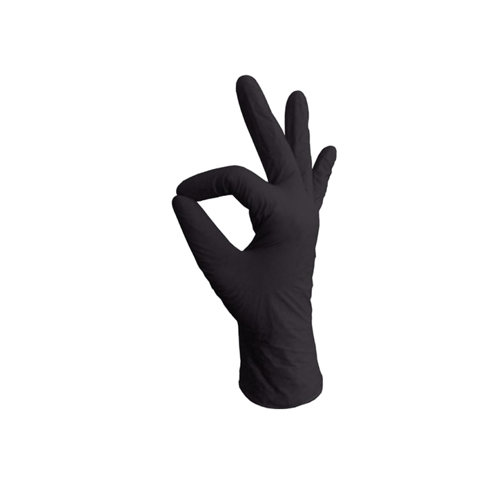 Перчатки нитриловые MediOk черные S 100 шт.
