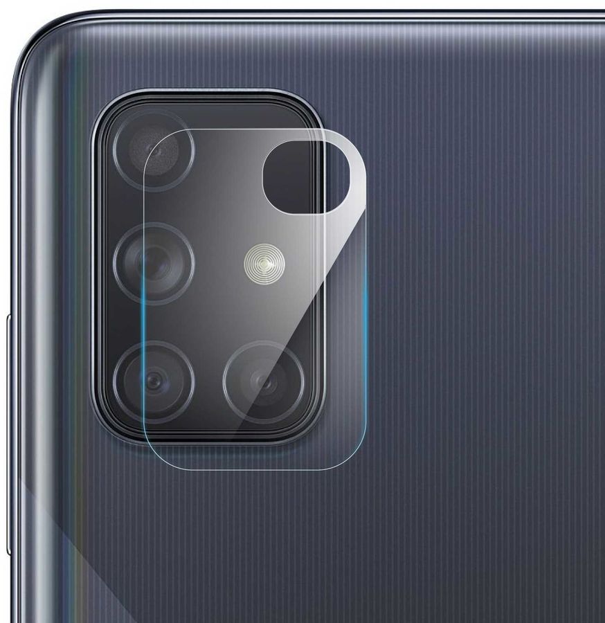 

Защитное стекло для камеры BORASCO для Samsung Galaxy A71