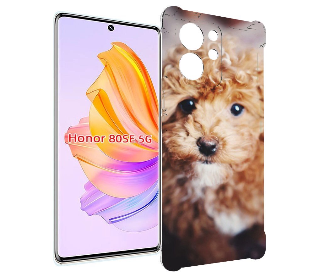 

Чехол MyPads пудель для Honor 80 SE, Прозрачный, Tocco
