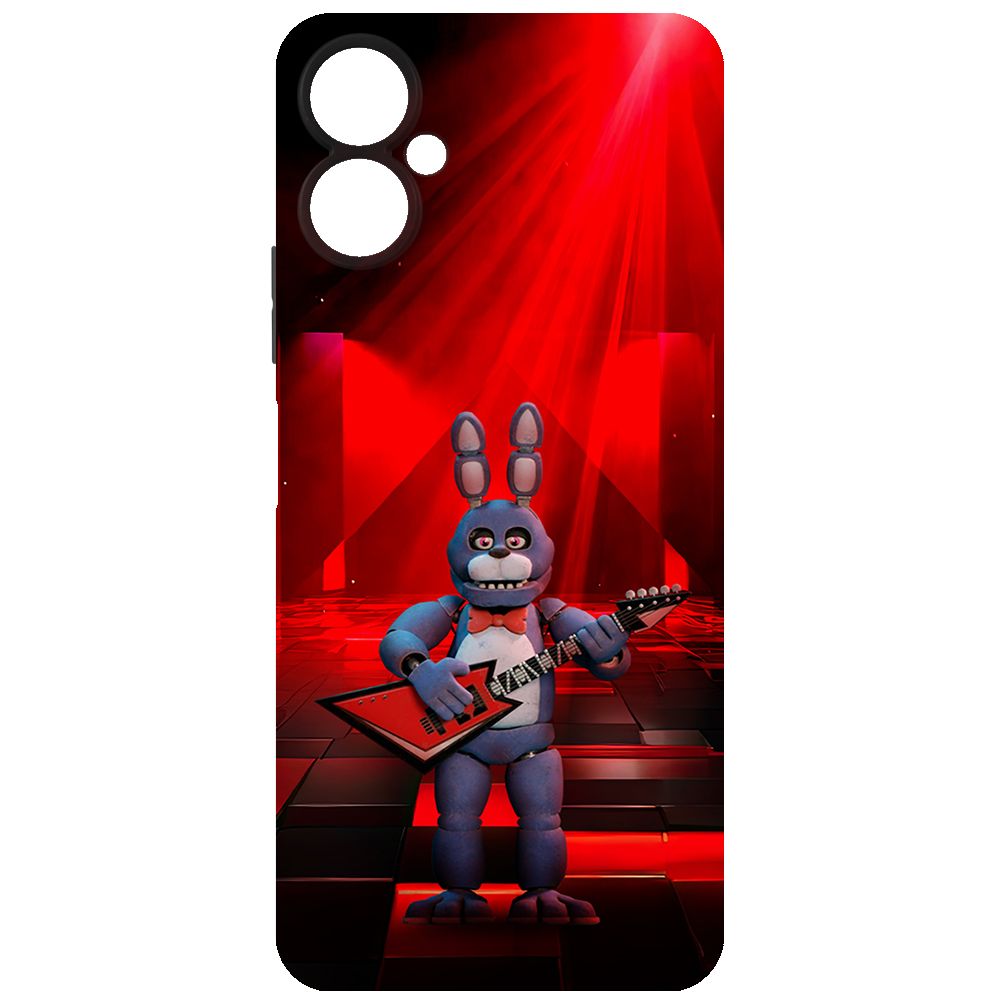 Чехол-накладка Krutoff Soft Case ФНАФ - Бонни с гитарой для TECNO Camon 19 Neo черный