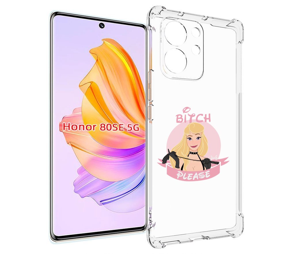 

Чехол MyPads принцесса-аврора женский для Honor 80 SE, Прозрачный, Tocco