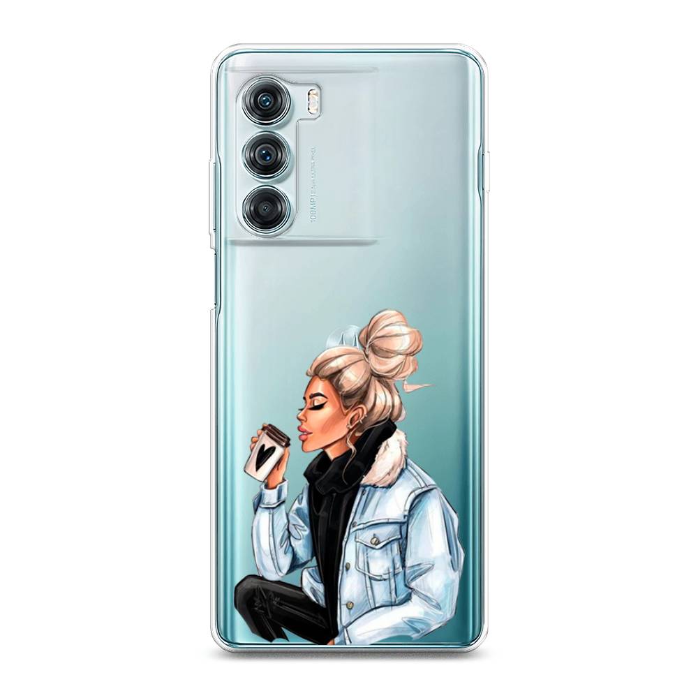 

Чехол Awog на Motorola Moto Edge S30 "Cute girl", Разноцветный, 243050-7