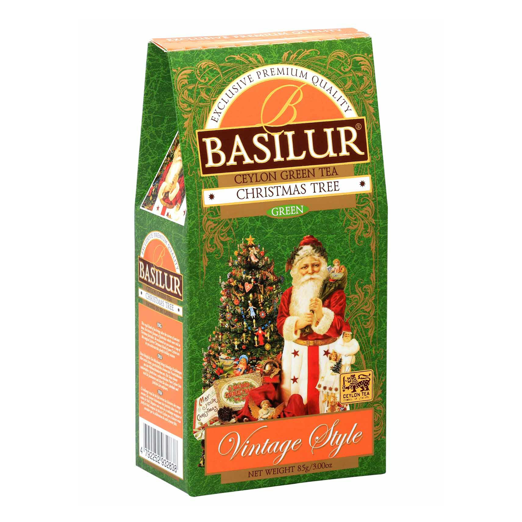 

Чай зеленый Basilur Christmas tree листовой 85 г