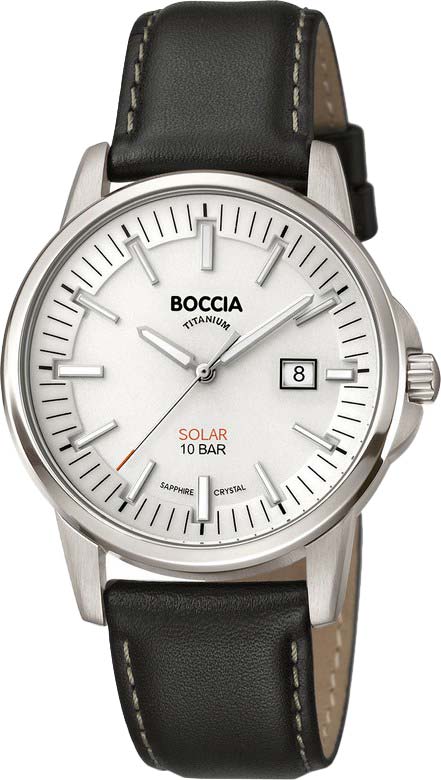 фото Наручные часы мужские boccia titanium 3643-01 титановые