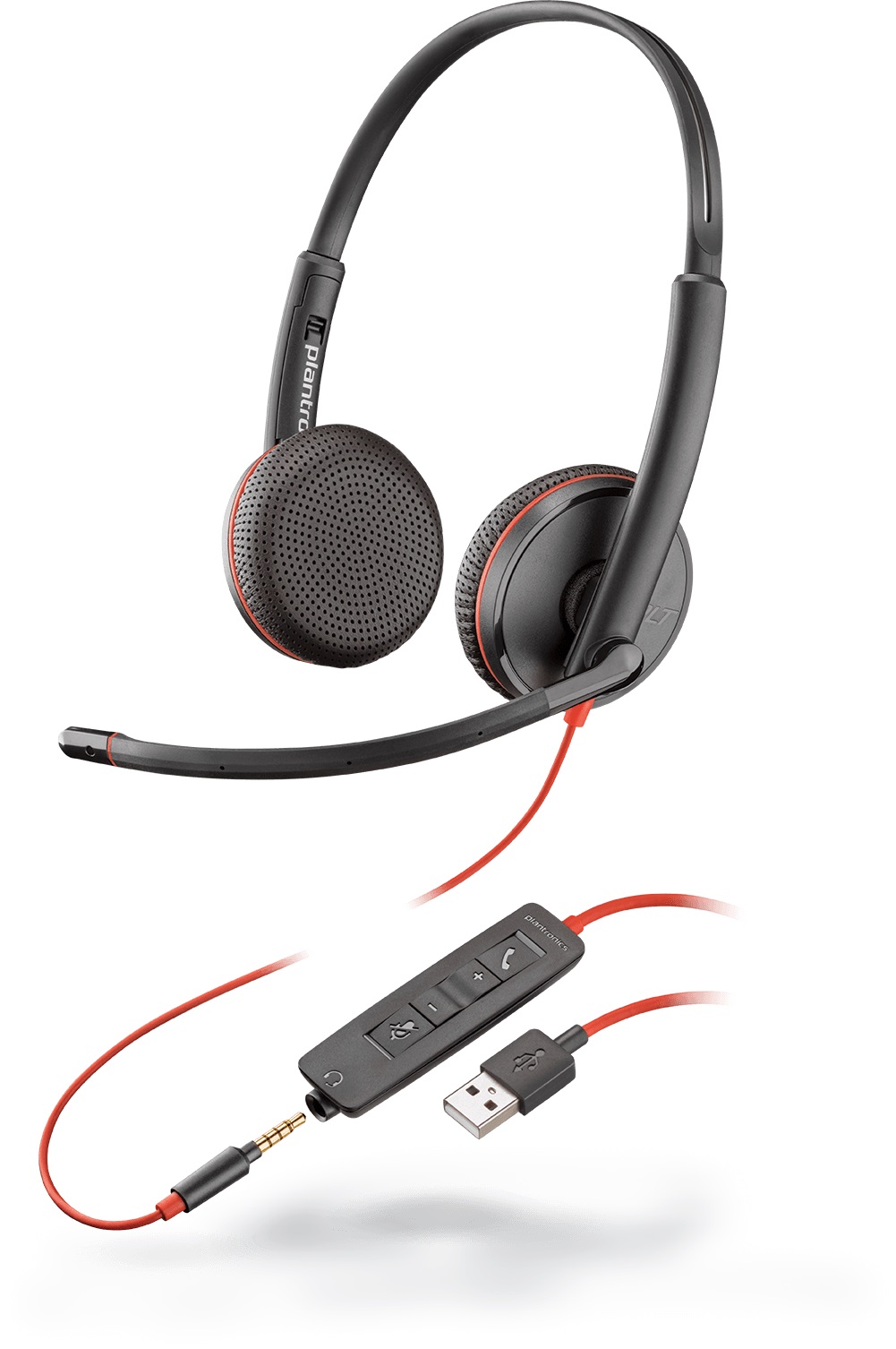 фото Гарнитура plantronics blackwire c3225-a black