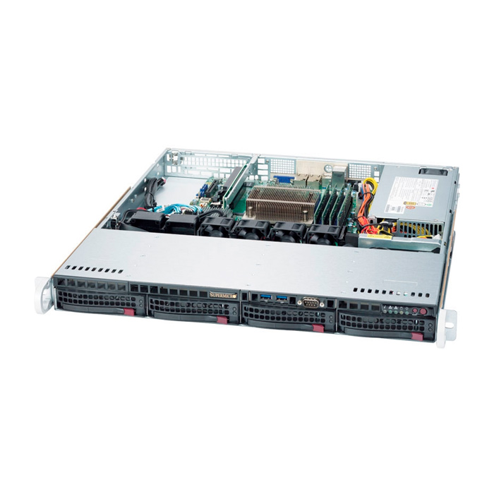 

Серверная платформа Supermicro SYS-5019S-M2 Black