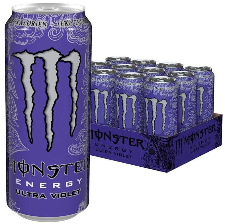 Энергетический напиток Monster Energy газированный, 0.5 л х 12 шт