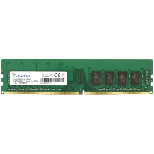 

A-Data Память DDR4 16Gb 2666MHz A-Data AD4U266616G19-RGN Premier RTL PC4-21300 CL19 DIMM 2