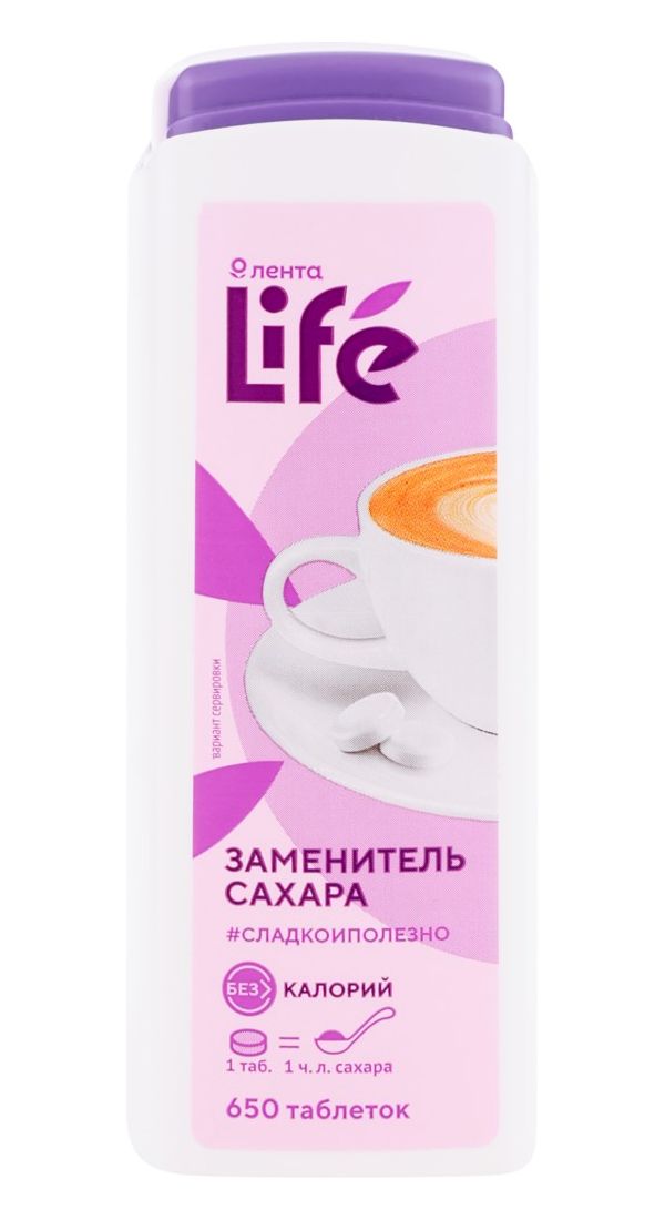 

Сахарозаменитель Лента Life Цикламат натрия в таблетках 39 г