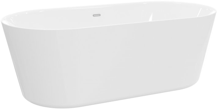 Ванна акриловая Belbagno BB306 139,5х68 белая (BB306-1395)