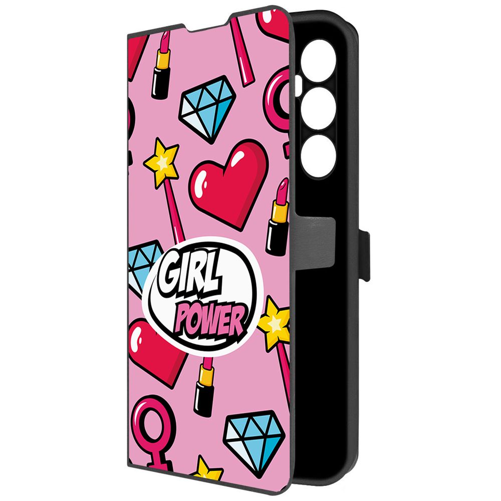 

Чехол Krutoff для Realme C65 Girl Power, Черный