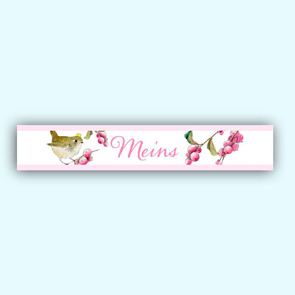 

Этикетка тканая Meins 16*75мм, Acufactum Ute Menze, Германия, арт.35237, Разноцветный