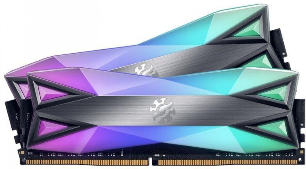 

Оперативная память ADATA 32GB ADATA DDR4 3200 XPG SPECTRIX D60G RGB Grey Gaming Memory