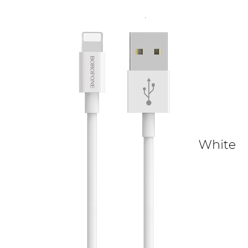 

Кабель usb - usb Borofone 1 м белый