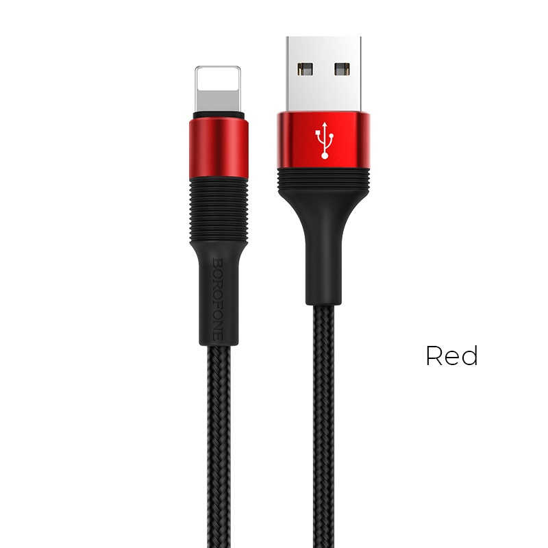 

Кабель usb - usb Borofone 1 м красный