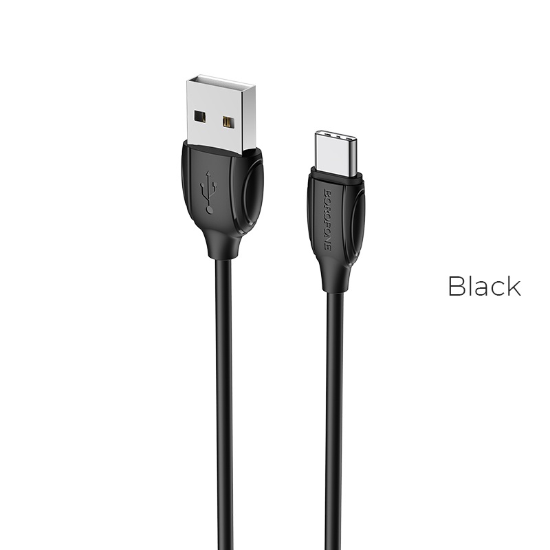 

Кабель usb - usb Borofone 1 м черный