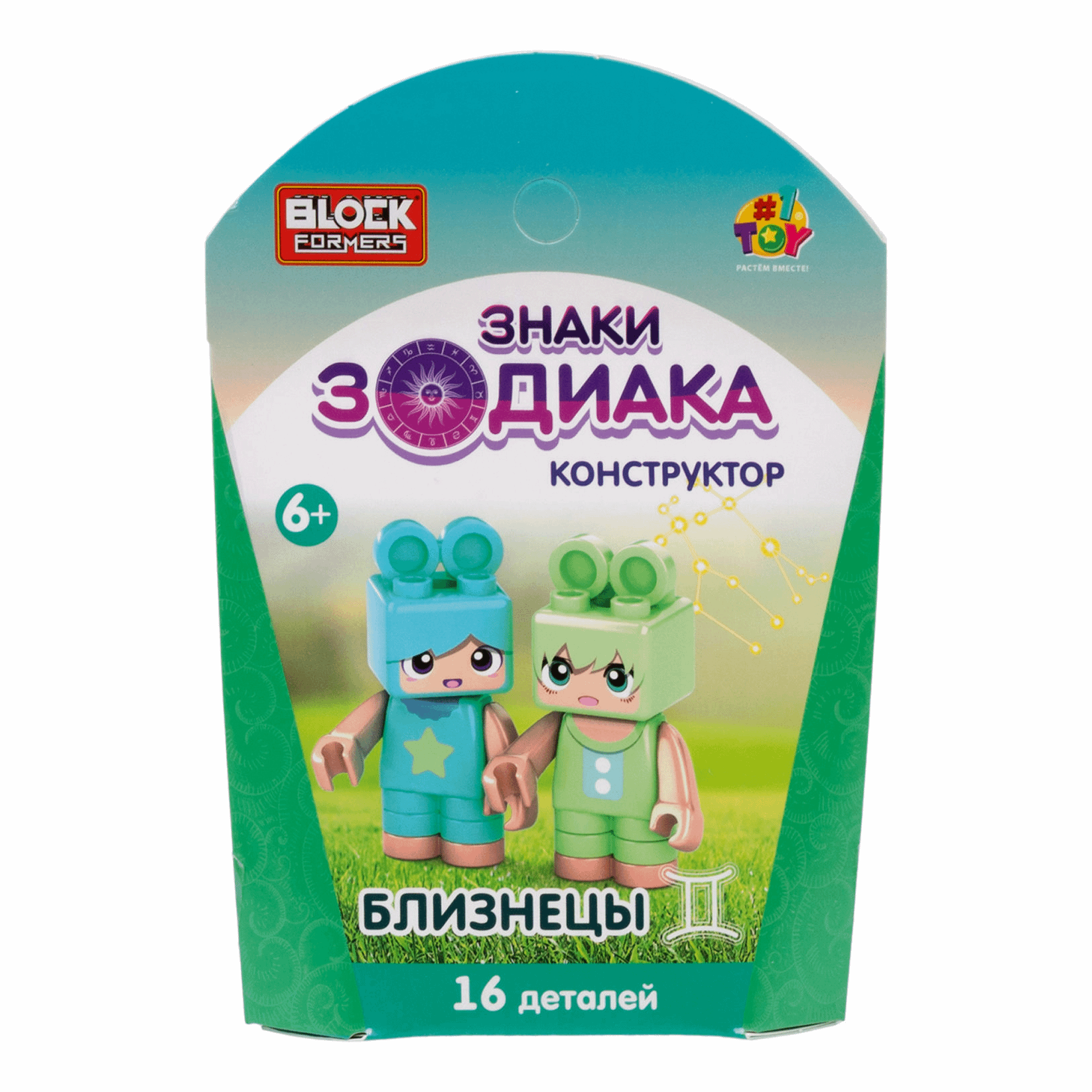 3D-конструктор 1Toy Blockformers Знаки зодиака в ассортименте (модель по наличию)