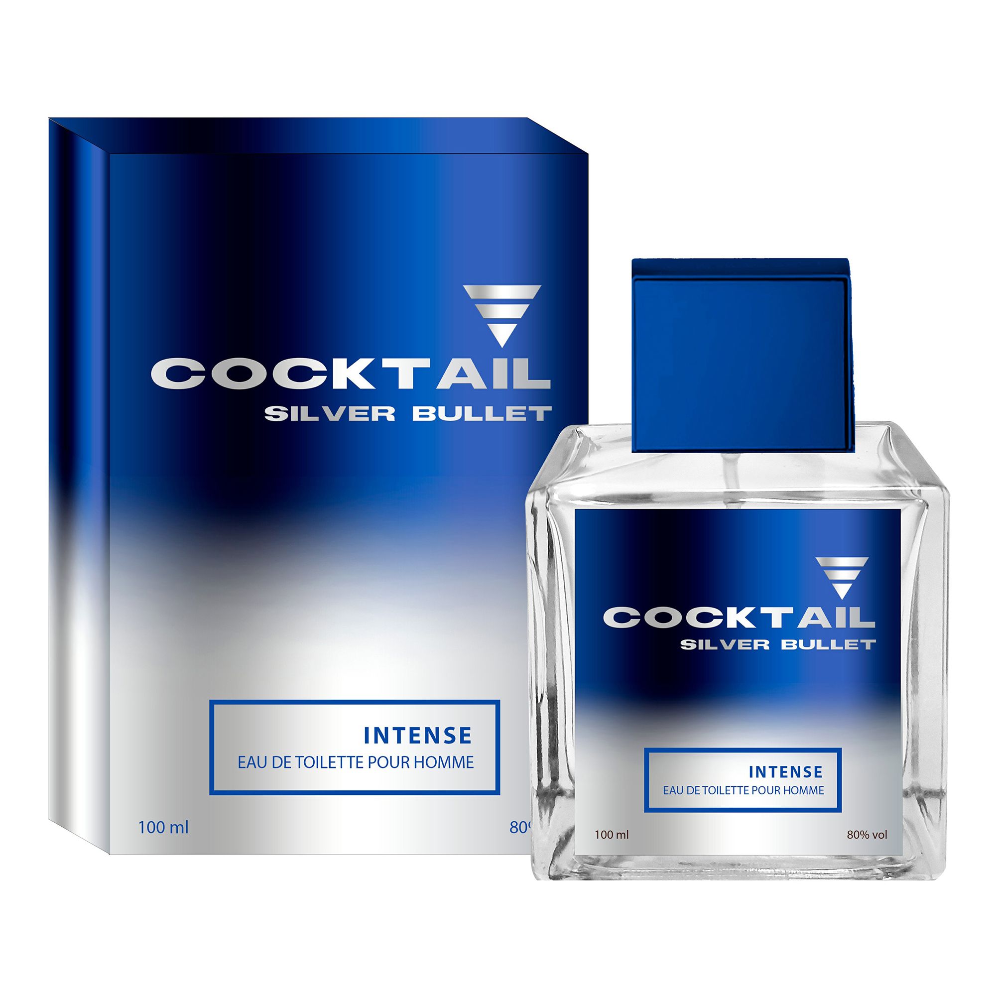 

Туалетная вода Euroluxe Cocktail Silver Bullet для мужчин 100 мл