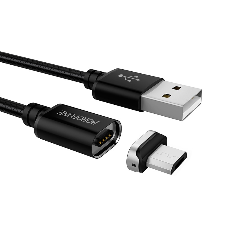 

Кабель usb - usb Borofone 1 м черный
