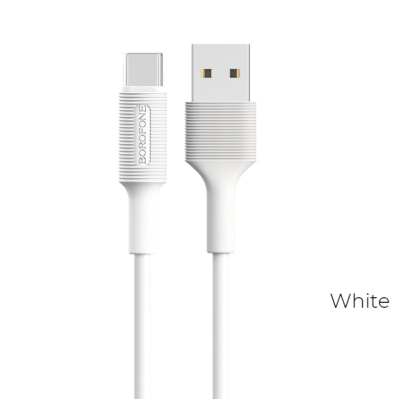 

Кабель usb - usb Borofone 1 м белый