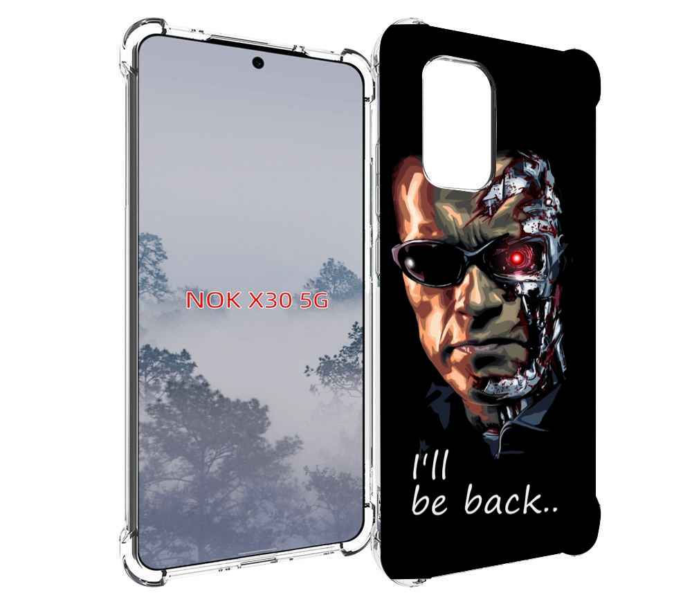 

Чехол MyPads Терминатор для Nokia X30 5G, Tocco