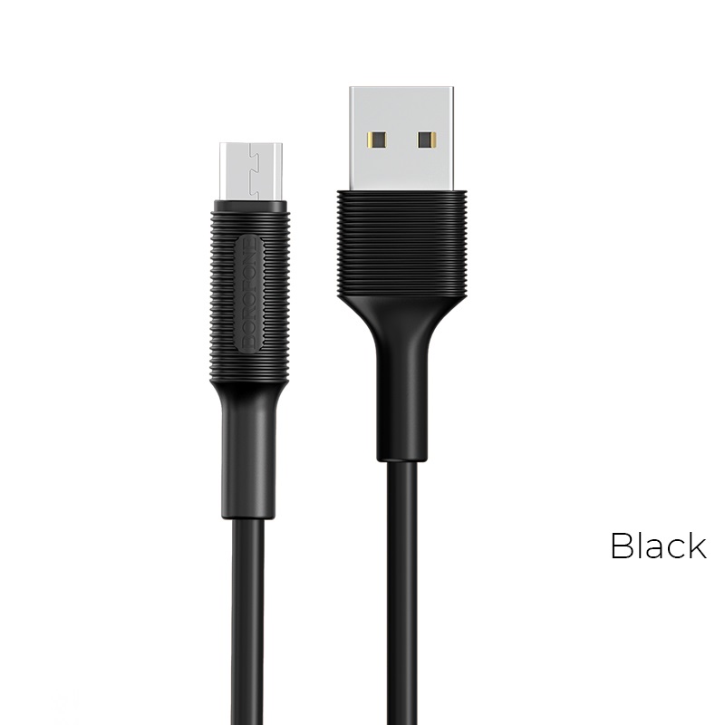 

Кабель usb - usb Borofone 1 м черный