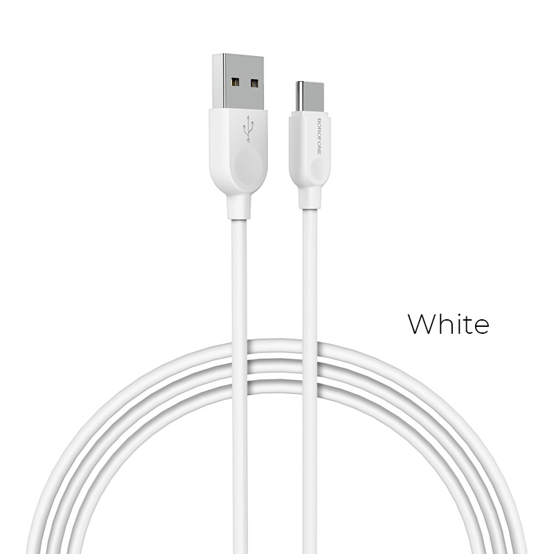 

Кабель usb - usb Borofone 1 м белый