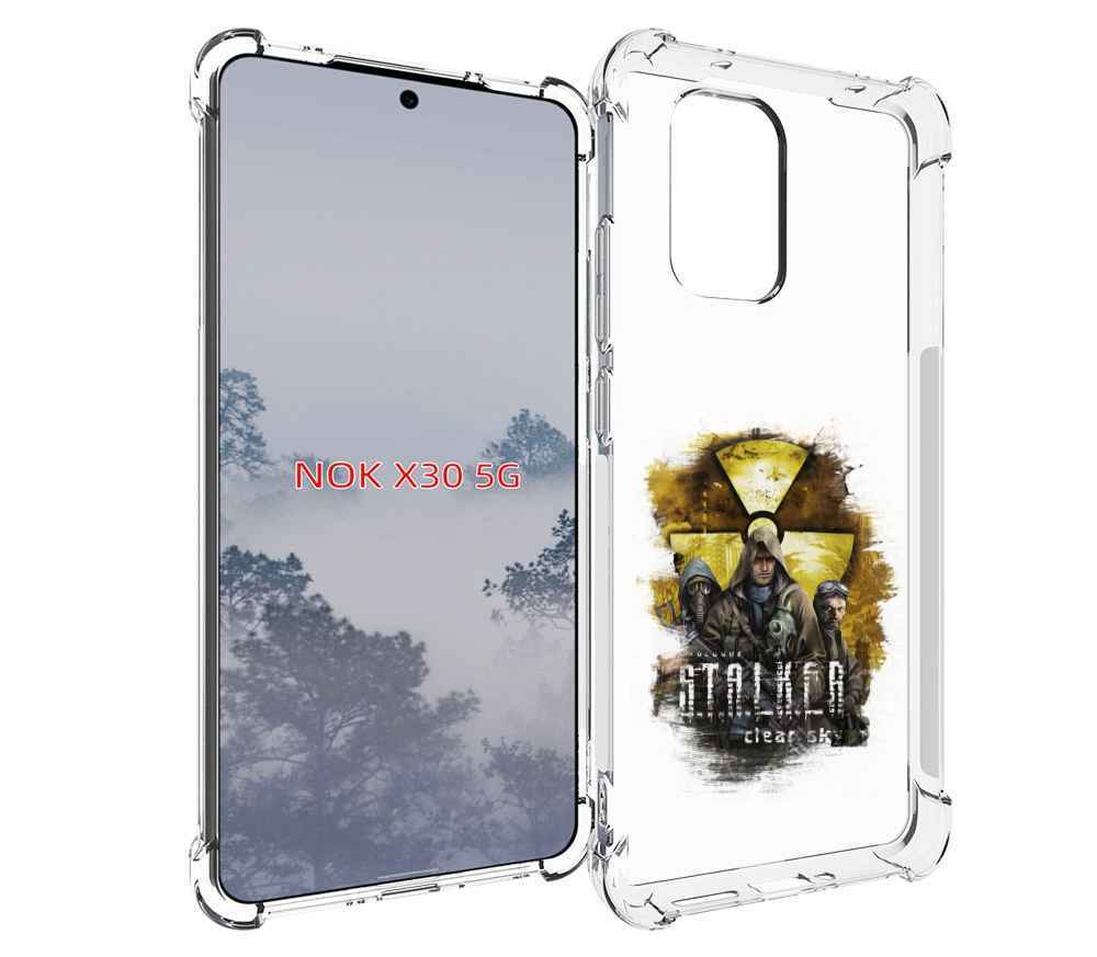

Чехол MyPads Сталкер мужской для Nokia X30 5G, Tocco
