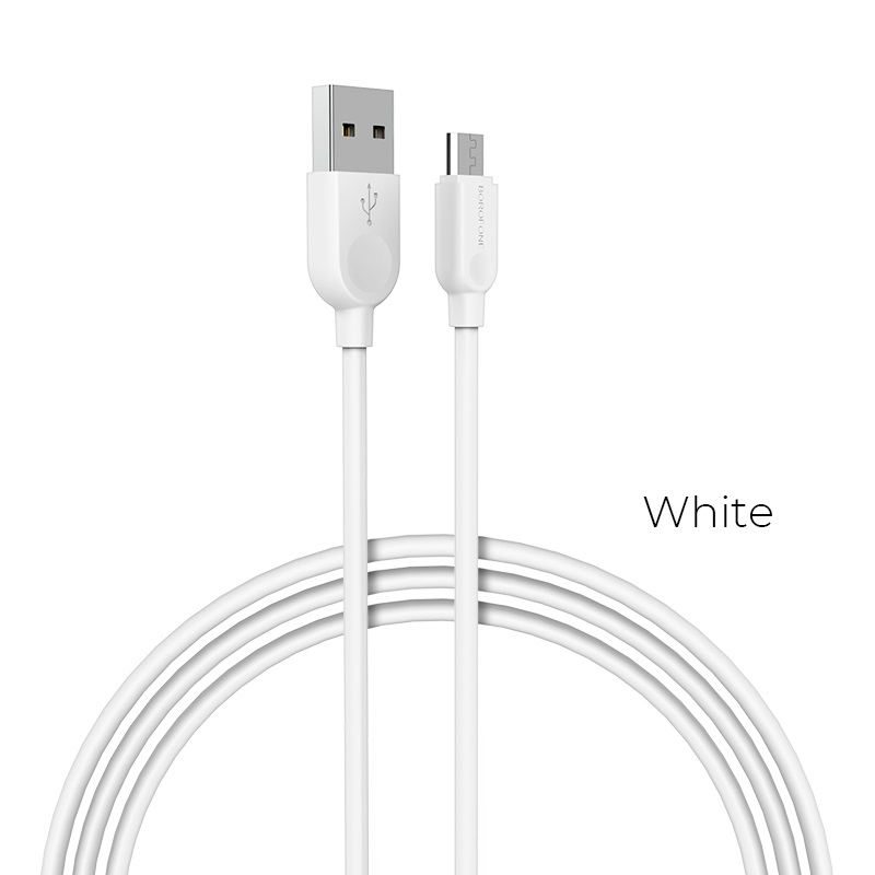 

Кабель usb - usb Borofone 1 м белый