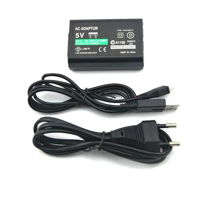 

Сетевое зарядное устройство NoBrand PSVita2000 220В 1xUSB 5 А черный, 220v-PSVita2000