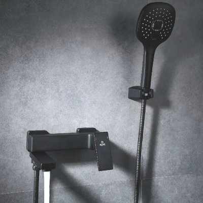 

ROSE Смеситель для ванны Rose R2802H_NEW черный матовый, Смеситель для ванны Rose R2802H_NEW черный матовый
