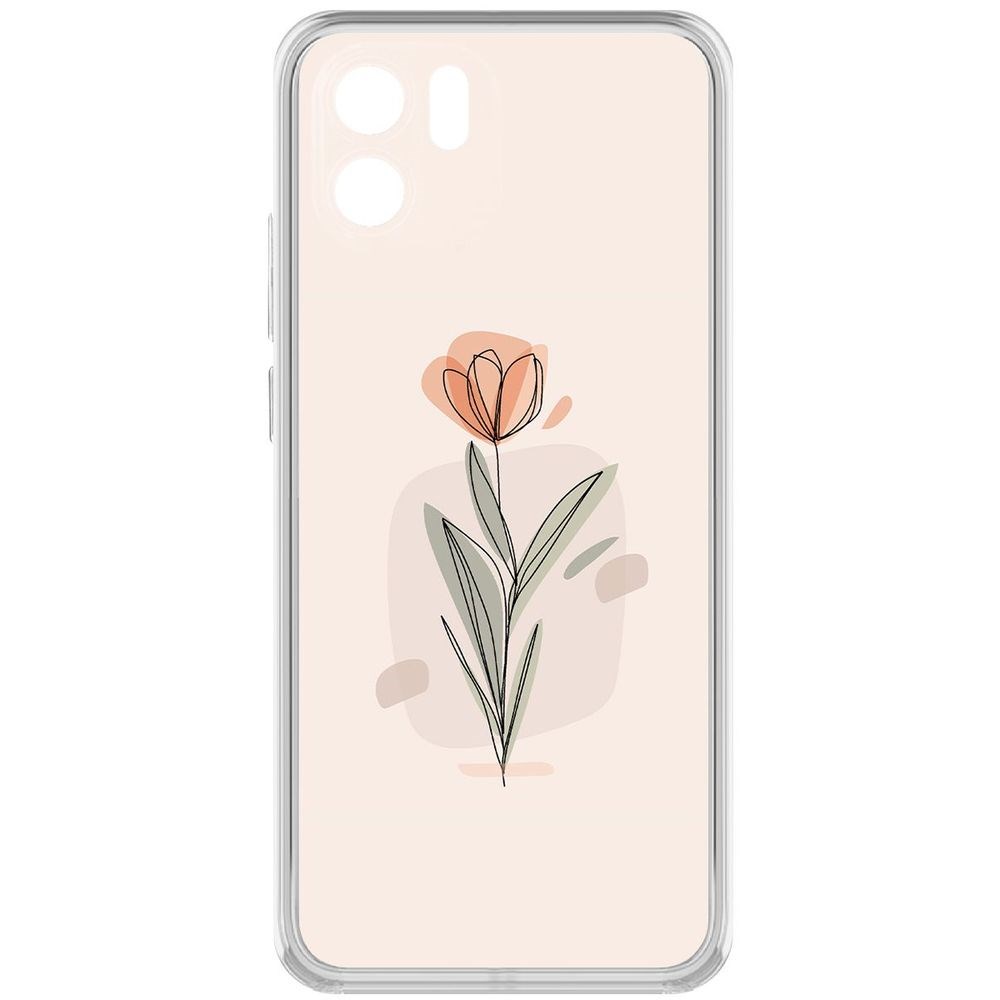 

Чехол-накладка Кейс Тюльпан для Xiaomi Redmi A1